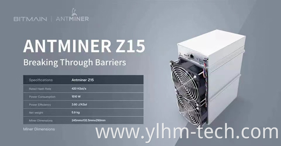 z15 420k miner